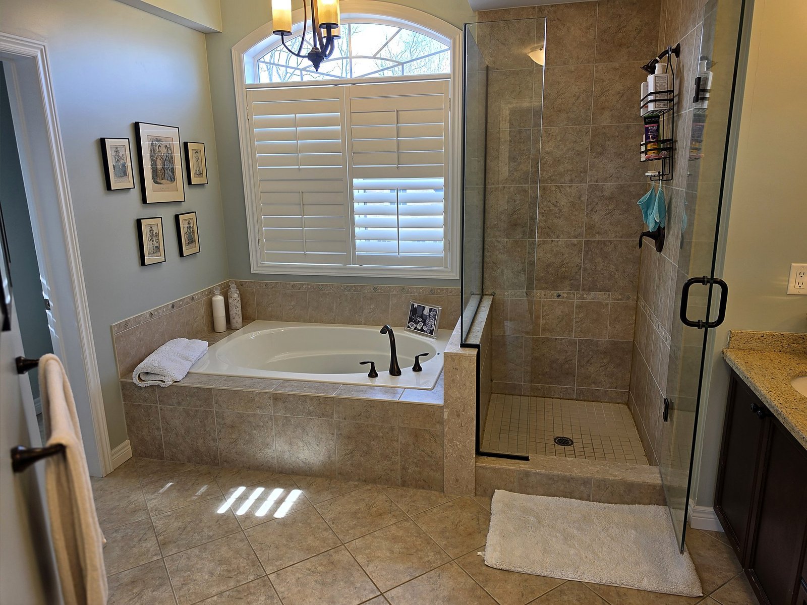 Finished bathroom